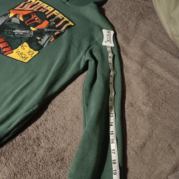 STAR WARS Boba Fett Fleece Pullover Hoodie - Picture 7 of 8